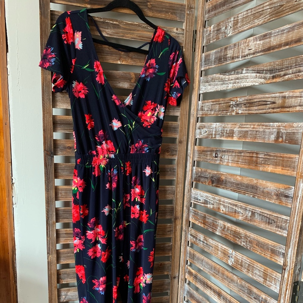 Express Floral Jumpsuit
